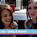 Видео со съемок Кэтрин и Лили для журнала G3